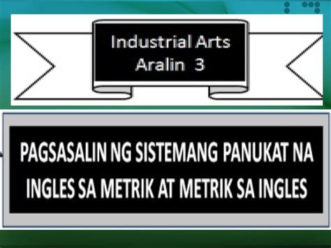 Grade 4 e.p.p. industrial arts quarter 4 aralin 3 .